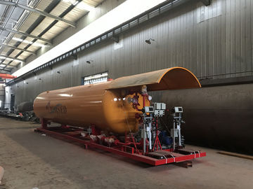 Porcellana 10 tonnellate di GPL di stazione di scivolo, 20cbm 20000 litri di GPL del cilindro di stazione di servizio fornitore