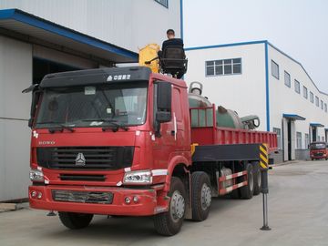 Porcellana Gru montata camion Howo di XCMG una gru idraulica telescopica da 50 tonnellate per il trasporto del carico fornitore