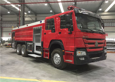 Porcellana Camion di salvataggio del fuoco della schiuma dell'acqua del camion 7000l di estinzione di incendio dell'euro II 4x2 Sinotruk fornitore