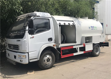 Porcellana 6m3 3 tonnellate di 6000l di camion del bobtail GPL, camion di riempimento dell'erogatore delle ruote GPL di Dongfeng 6 fornitore