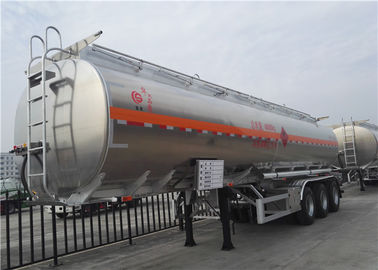 Porcellana 45000 litri di alluminio della lega di benzina dell'autocisterna di rimorchio dei semi, petroliera, serbatoi di combustibile dell'alluminio del camion fornitore