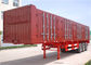 Asse dei rimorchi 3 dei semi di VAN Type Heavy-duty 45 tonnellate - 60 Tons Cargo Van Trailer fornitore