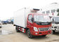 FAW Dongfeng 4X2 ha refrigerato il camion della scatola 5 tonnellate di camion di raffreddamento degli alimenti a rapida preparazione fornitore