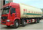 Howo 8x4 asciuga il camion del cemento, asse affidabile del camion del trasporto del cemento facoltativo fornitore