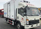 HOWO 4x2 ha refrigerato la vetroresina interna, 3 tonnellate del camion della scatola di frigorifero di camion del congelatore fornitore