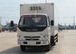 Camion refrigerato del contenitore di ruote di FOTON 6 piccolo, 3 tonnellate di frigorifero di camion del congelatore fornitore