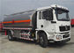 Shacman 4x2 6 spinge il rimorchio del camion cisterna 15000l, rimorchio Bowser del serbatoio di combustibile fornitore