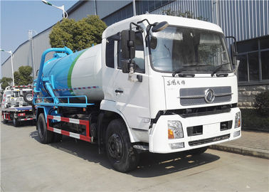 Porcellana Vacuum il camion cisterna delle acque luride, il camion fecale 6000L di aspirazione delle ruote di Dongfeng 4x2 6 fornitore