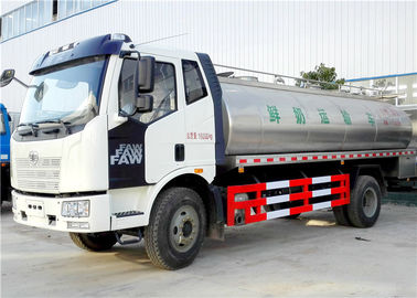 Porcellana Le ruote di FAW 4x2 6 mungono il camion del trasporto, il camion cisterna 8000L - 10000L del latte fornitore