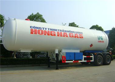 Porcellana 2 semirimorchio cisterna del gas di tonnellata GPL dell'asse 40000L 40M3 20, rimorchio dei semi del carro armato di 56M3 GPL fornitore