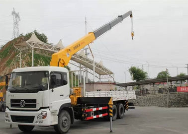 Porcellana Dongfeng LHD 6x4 camion della gru da 15 tonnellate, camion della gru mobile con l'asta telescopica fornitore