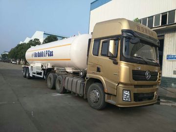 Porcellana Il rimorchio del camion cisterna di 40 CBM 20 tonnellate ha liquefatto il rimorchio dell'autocisterna del petrolio fornitore