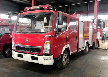 Porcellana Camion di estinzione di incendio della schiuma dell'acqua di SINOTRUCK, camion di estinzione di incendio dei veicoli di soccorso di HOWO 4x2 fornitore
