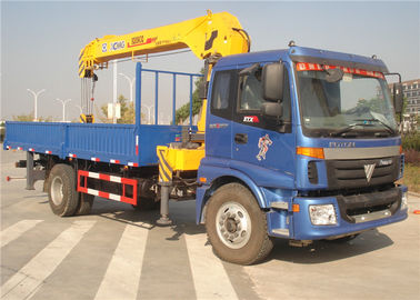 Porcellana Il cino camion del camion FOTON 4x2 della Cina ha montato la gru 8 tonnellate di gru diritta del braccio montata carico XCMG fornitore