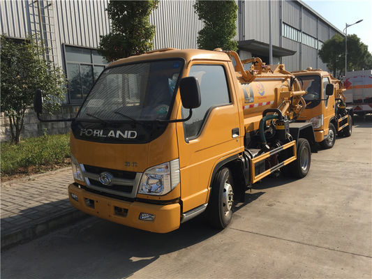 comprare Camion di aspirazione delle acque luride degli assi 5m3 del rimorchio 2 del camion cisterna di Forland 4x2 5000L fabbricazione online