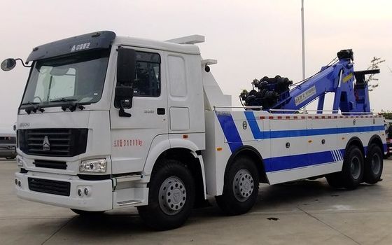comprare Il tipo resistente 4 gli assi 12 del camion di rimorchio del demolitore di Howo 8x4 371hp spinge 25 tonnellate fabbricazione online