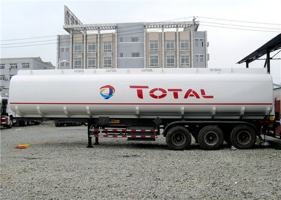 comprare 3 compartimenti resistenti 45M3 del rimorchio 4 dei semi della petroliera dell'asse 45000L per il trasporto dell'olio fabbricazione online
