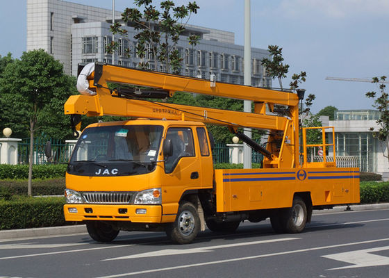 comprare Camion altezza di lavoro di m. di 4x2 12 - 25 di operazione di elevata altitudine di JAC per pulire fabbricazione online
