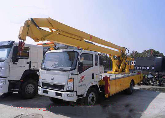 comprare Carrello elevatore aereo di Sinotruk Howo, 8 - 24 camion aerei del secchio di altezza dei tester fabbricazione online