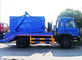 2 assi 8 - camion residuo del compattatore 10cbm, camion della raccolta dei rifiuti di 6 ruote fornitore
