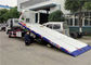 Piccolo camion di rimorchio di ISUZU 4x2, 6 ruote camion di demolitore a base piatta da 3 tonnellate per due/tre automobili fornitore
