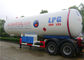 2 semirimorchio cisterna del gas di tonnellata GPL dell'asse 40000L 40M3 20, rimorchio dei semi del carro armato di 56M3 GPL fornitore
