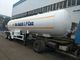 Il rimorchio del camion cisterna di 40 CBM 20 tonnellate ha liquefatto il rimorchio dell'autocisterna del petrolio fornitore