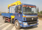 Il cino camion del camion FOTON 4x2 della Cina ha montato la gru 8 tonnellate di gru diritta del braccio montata carico XCMG fornitore